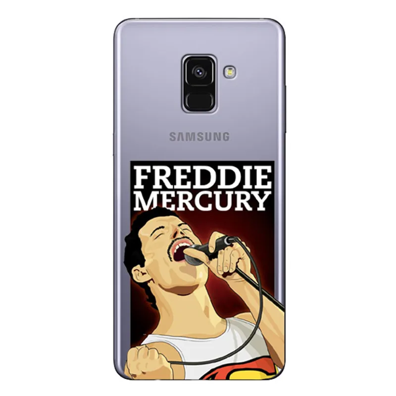 TPU Freddie Mercury Rainha banda Qualidade Роскошный чехол для телефона для samsung S6 7 8 9 Plus Edge Note 8 9 силиконовый чехол - Цвет: TPU