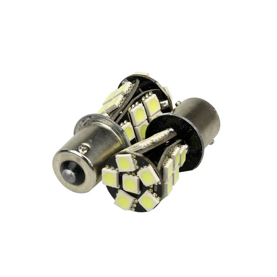 4 шт. 1156 BA15S 21 SMD 5050 Янтарный Белый Красный кантовочный автомат для светильник P21W R5W