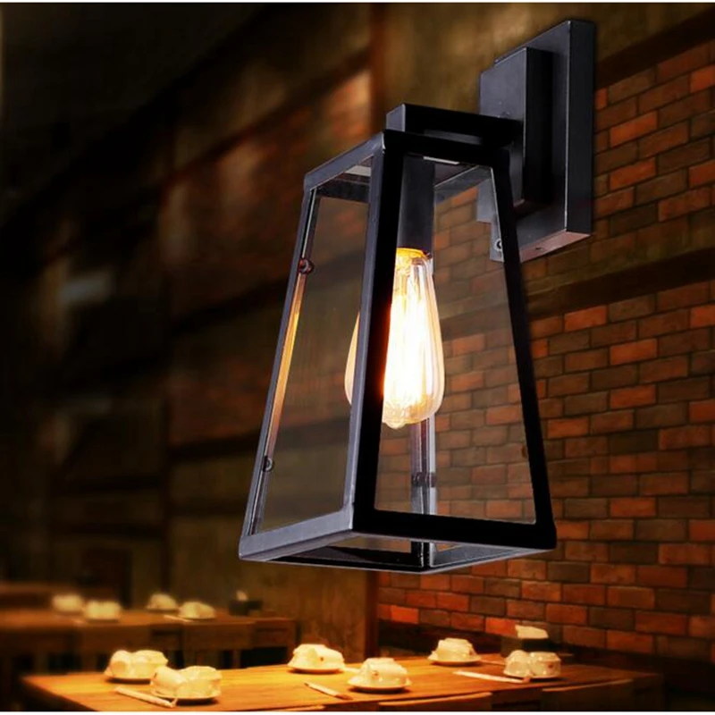 Настенный светильник LukLoy винтажное декоративное настенное бра в стиле ретро