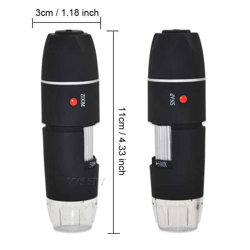 50X к 1000X USB микроскоп цифровой светодиодный эндоскоп мини камера Лупа микро с