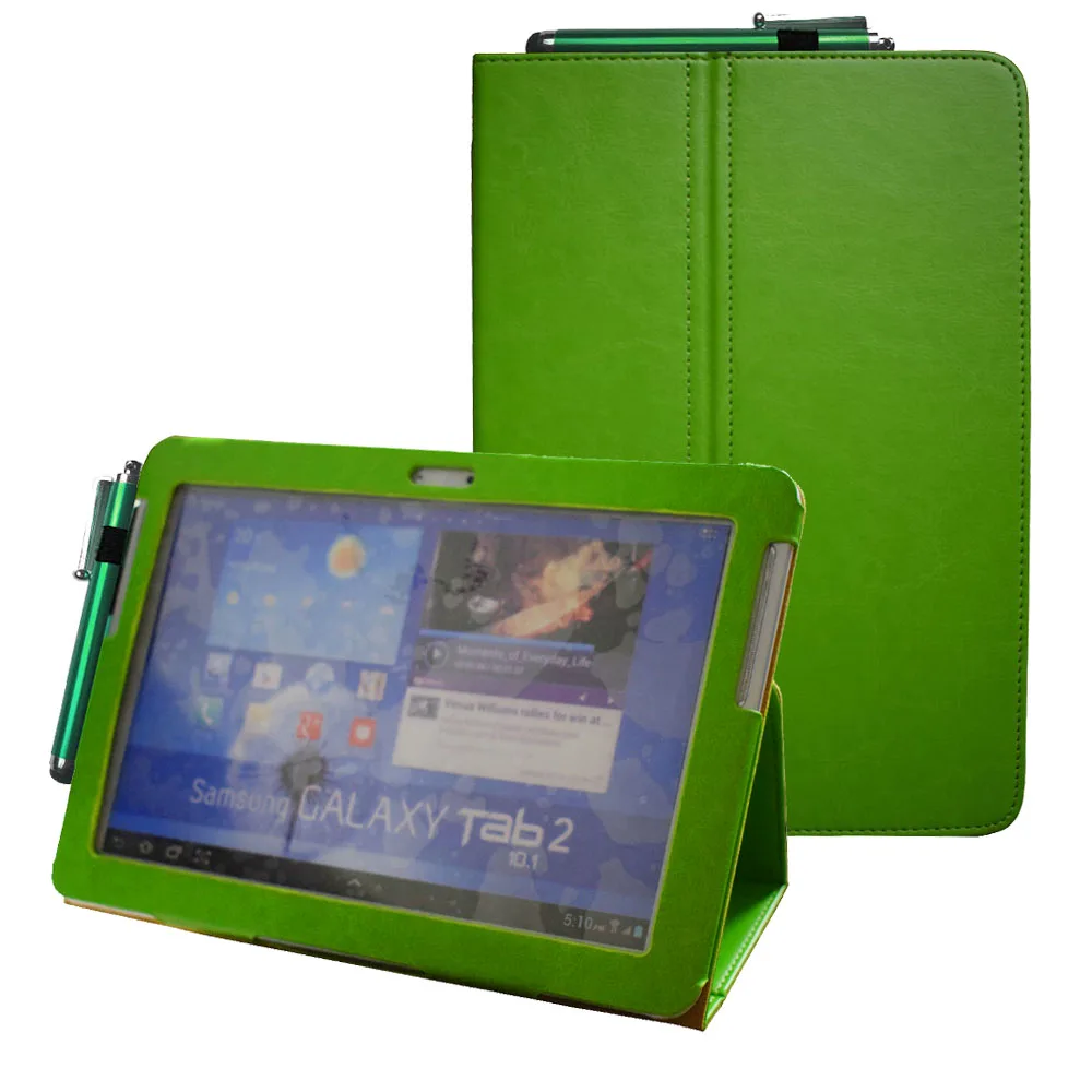 Чехол книжка из искусственной кожи для Samsung Galaxy Tab 2 GT P5110 P5113|for samsung galaxy tab|tablet pouchtab