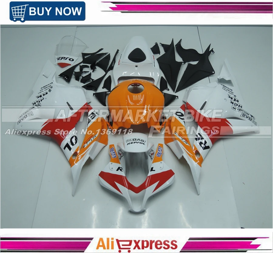 

Литье под давлением CBR600RR 2009 2010 обтекатель корпуса для Honda 2011 2012 CBR600 RR 100% обтекатель детали
