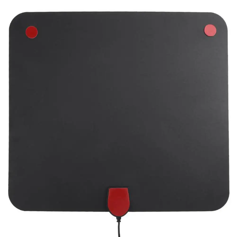 500 Mile HDTV цифровой ТВ антенна ATSC HD Крытый UHF/VHF/1080 p 4 K усилитель активная Крытая антенна HD плоский дизайн HD кабель ТВ антенна