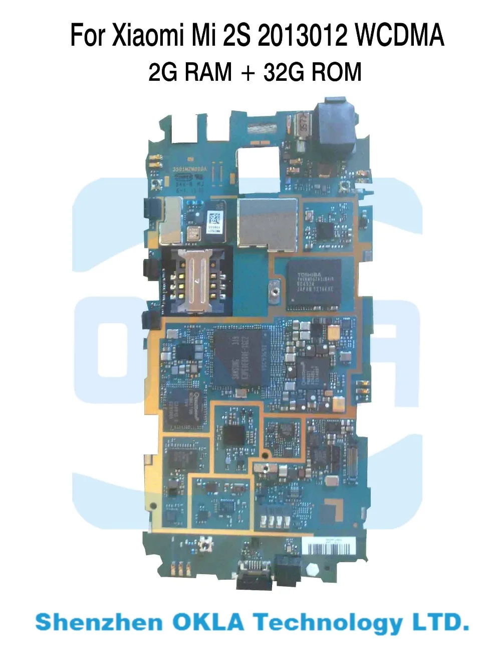 Материнская плата для Xiaomi 2S Mi2S Mi 2SW 2013012 WCDMA 32 ГБ 1 шт. замена материнской платы с