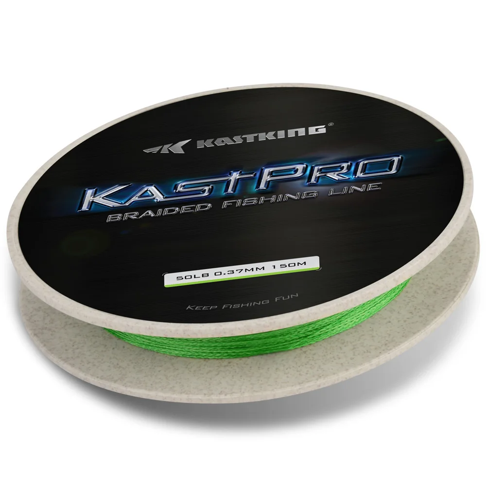 KastKing KastPro 150 м 4 нити 8 80LB ПЭ плетеная леска прочная многонитевая для ловли