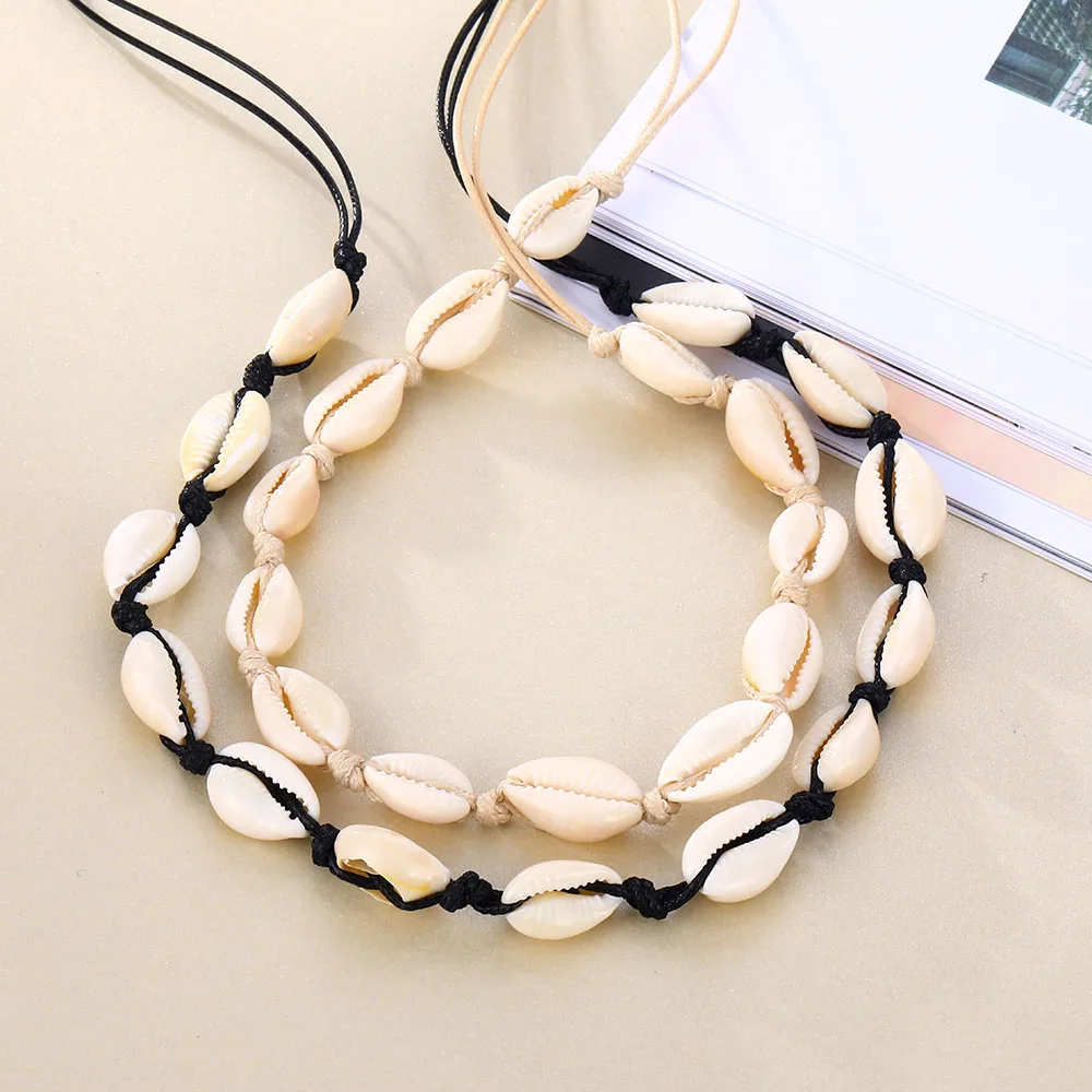 Женское богемное пляжное ожерелье с кисточками FAMSHIN ожерелье-чокер из