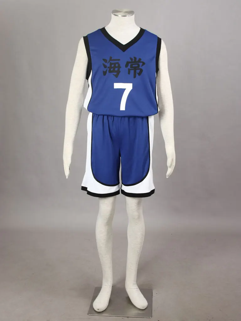 Kuroko no basuke Cosplay Kaijyo кисэ рёта #7 баскетбольная майка 1 го синего цвета любого