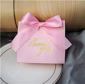 thank you pink 10 шт Серые Мраморные линии конфетные коробки для вечерние украшения стола/вечерние принадлежности/свадебные подарочные коробки - Цвет: thank you pink
