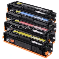1 set cf210a cf213a 131a color toner cartridge compatible for hp laserjet pro200 m251nw m276n m276nw printer with chip
