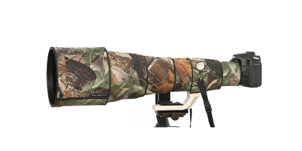 Jungle Nylon ROLANPRO нейлоновое водонепроницаемое камуфляжное пальто для камеры Canon EF 600 мм F/4 L IS объектив II USM защитный рукав пистолеты камера сумка DSLR - Цвет: Jungle Nylon