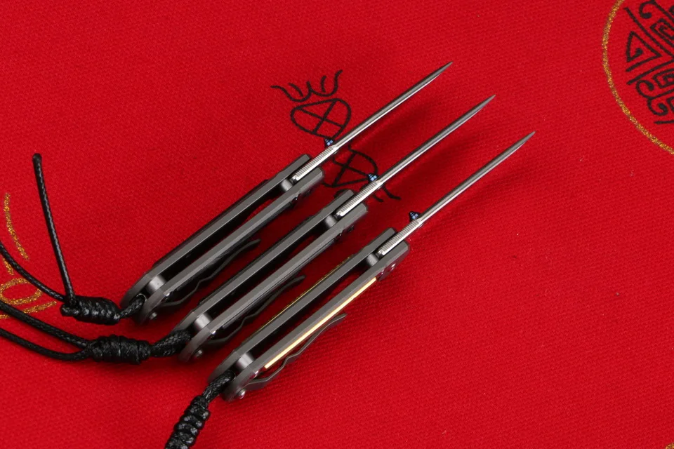 Кевин Джон маленький sebenza 21 складной нож M390 лезвие TC4 титановая ручка Открытый Отдых Охота карманные Фруктовые Ножи EDC инструменты