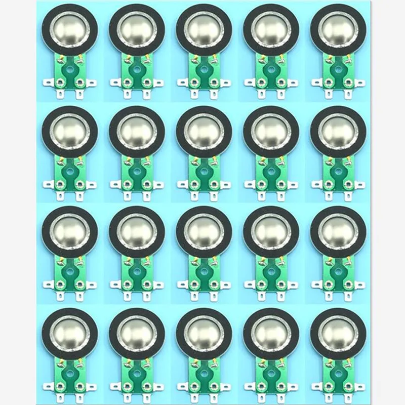 20 шт./лот 4Ohm сменная диафрагма для 25 5 мм 4 Fostex/Heppner N30 025N08 025H27 025H30 Титан|Аксессуары