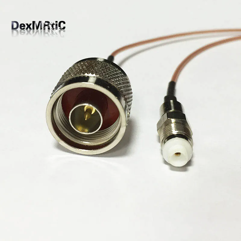 НОВЫЙ N Штекерный переключатель FME гнездовой разъем RF коаксиальный кабель RG178