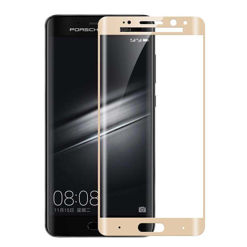 Защитная пленка 9H для Huawei Mate 9 Pro экрана с 3D изогнутыми краями закаленное стекло