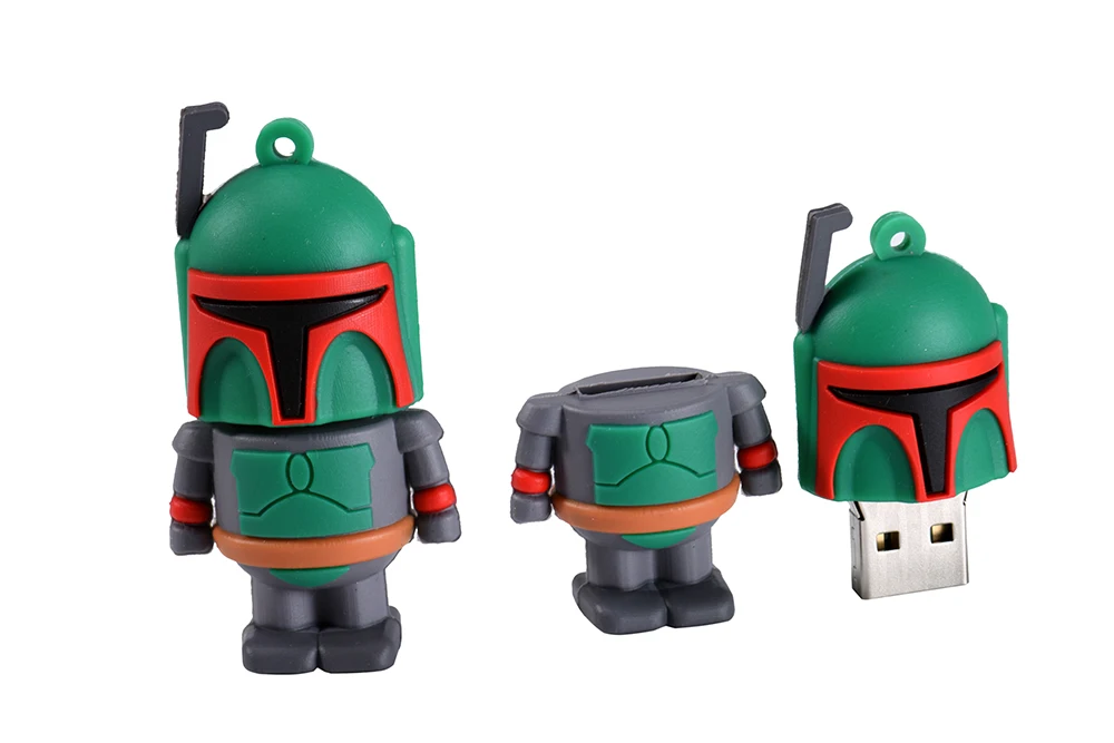 JASTER милый Звездные войны USB флеш-накопитель USB 2,0 флеш-накопитель Миньоны карта памяти Флешка 4 ГБ 8 ГБ 16 ГБ 32 ГБ 64 ГБ подарок