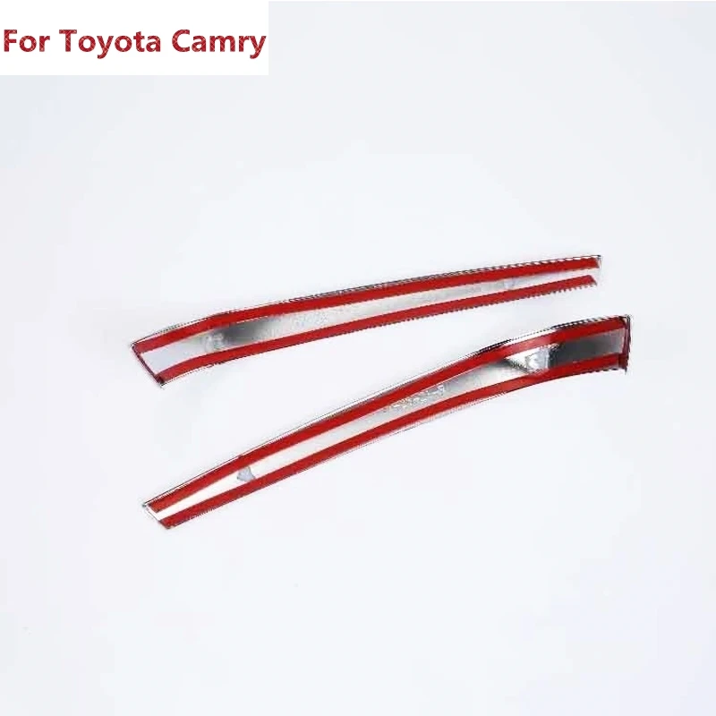 Новинка для Toyota Camry XV70 2017 2018 2019 ABS Хромированная боковая крышка зеркала заднего