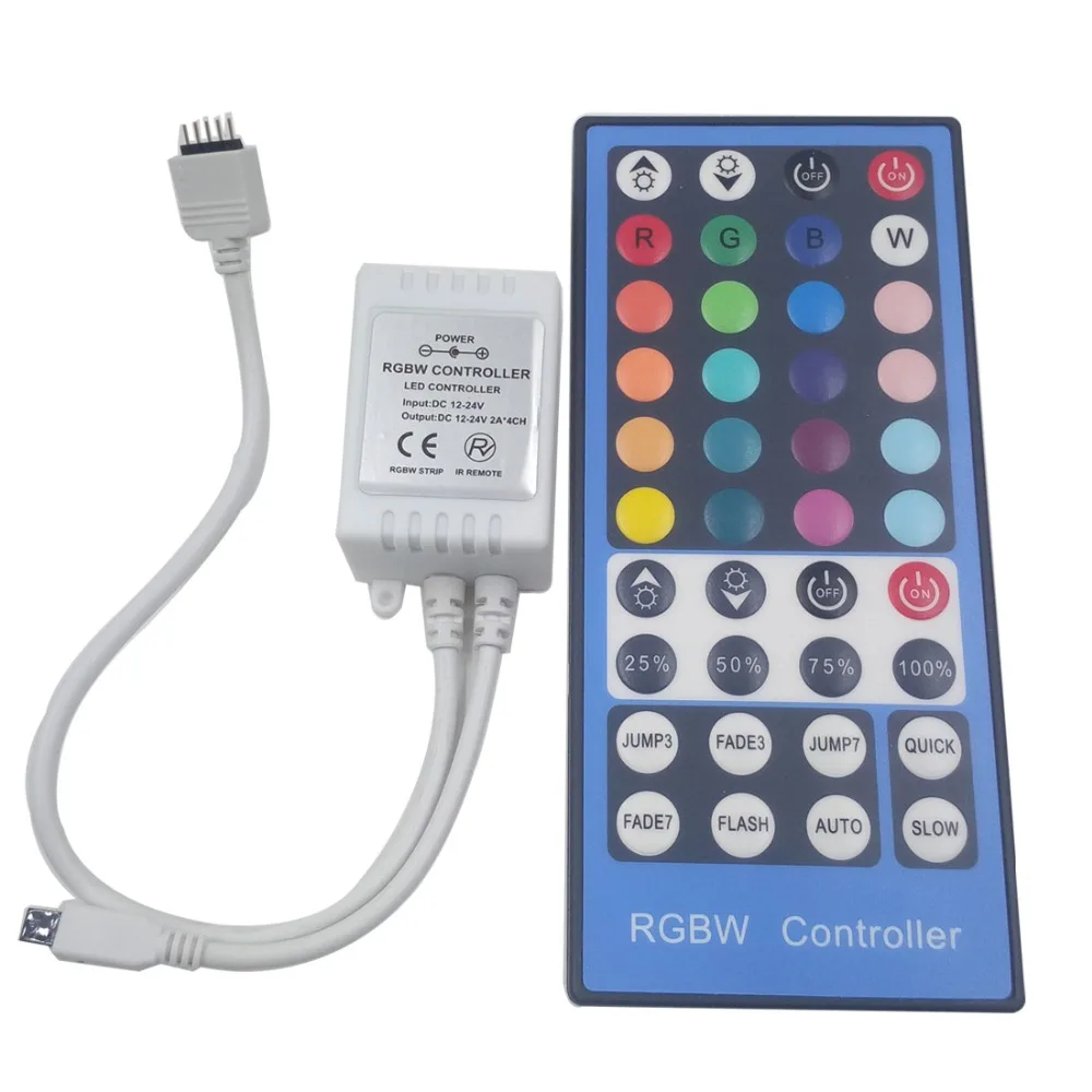 GOOLOOK DC 12 V 24 RGBW ИК пульт дистанционного управления 4 канала 5 контактов 40 клавиш