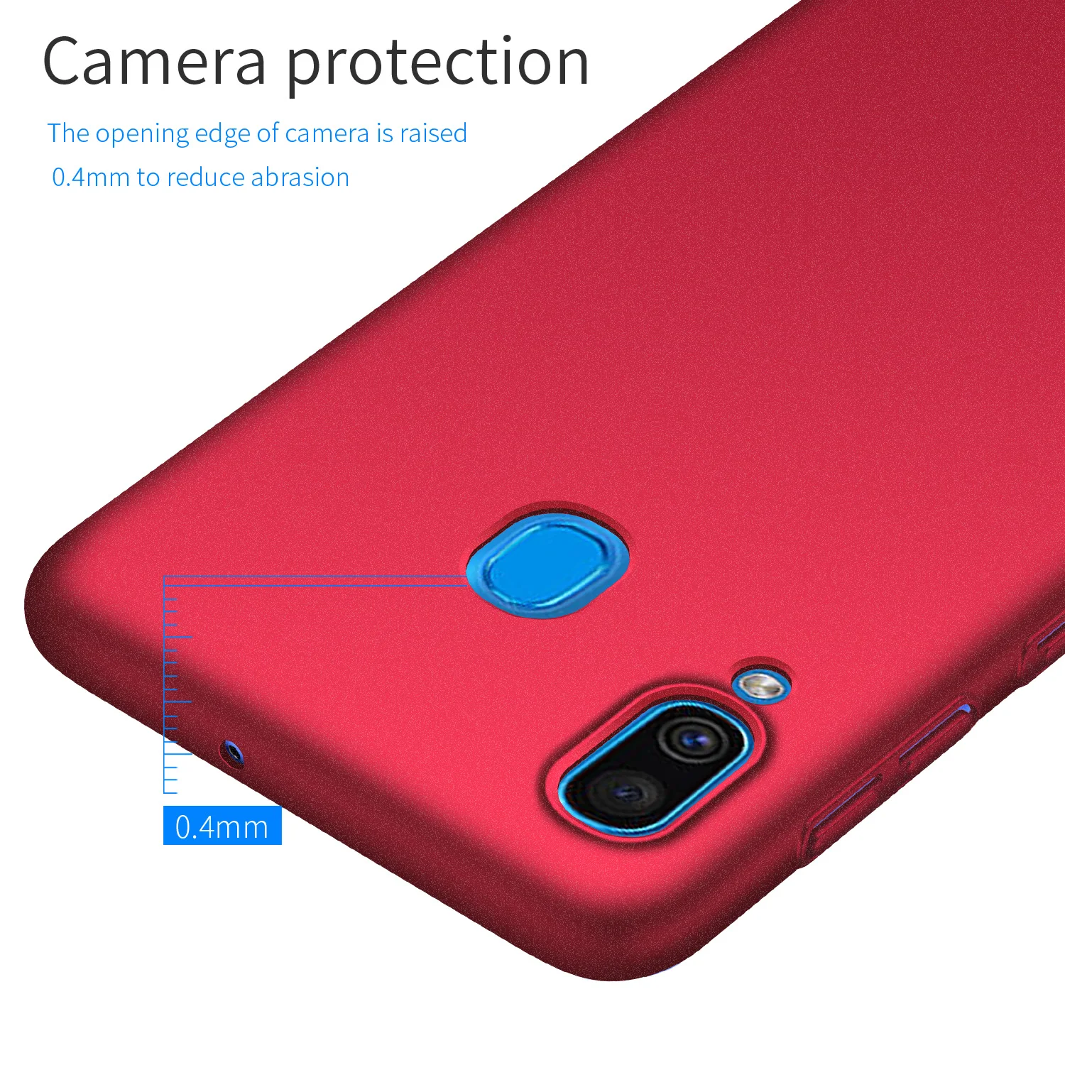 Для Samsung Galaxy A30 A20 A10 A70 A50 чехол Роскошный Жесткий ПК матовый для задняя крышка