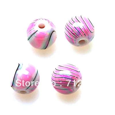 

Beads,pink loose beads,plastic 8mm round beads,pink, painted perles,sold of 1850 Pcs per pkg, pink plastic beads