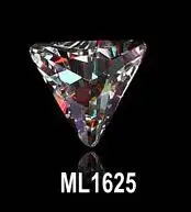 1625-10pcs 10 шт. прозрачные AB 3d стеклянные драгоценные камни для дизайна ногтей ювелирные изделия многоцветные кристаллы для ногтей Стразы алмазные ногти Красота Ювелирные изделия Подвески MC1614 - Цвет: 1625-10pcs