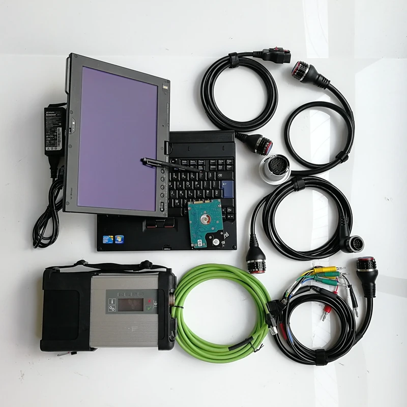 Супер MB Star C5 с программным обеспечением V06.2021 X/EPC/DTS/WIS/Vediamo in HDD/SSD & X200T б/у ноутбук 4G