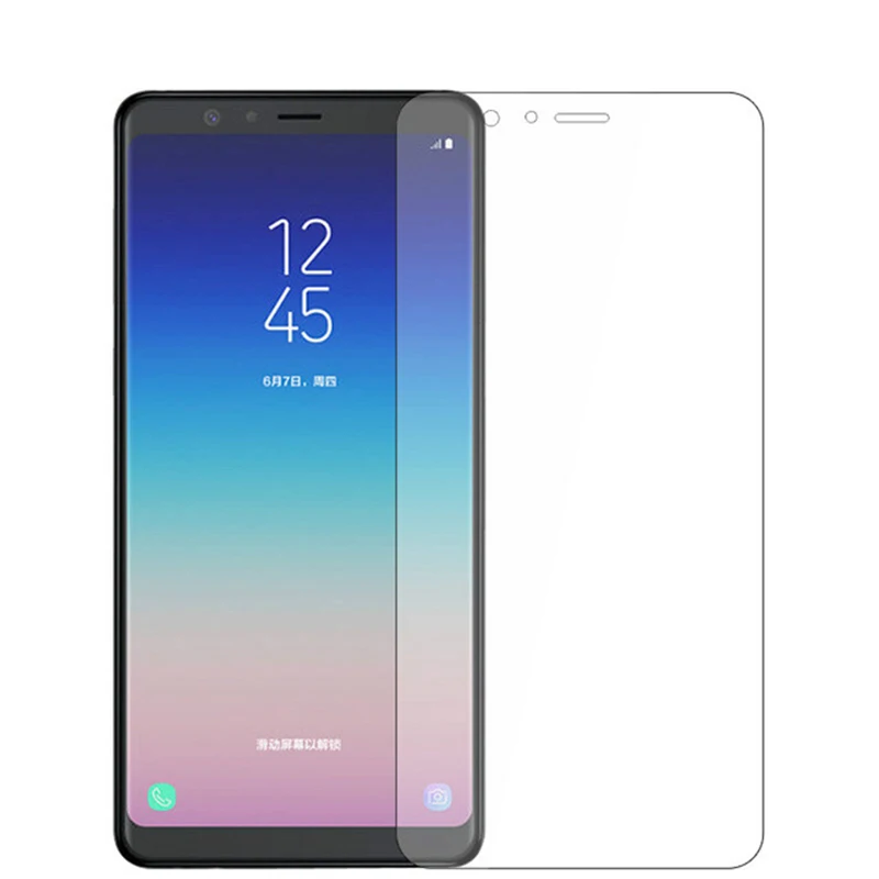 2 шт. закаленное Стекло для samsung A50 J3 J7 J8 J6 J4 2018 защитный прозрачный Экран протектор
