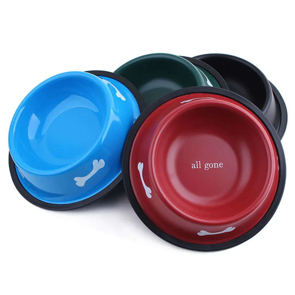Собака Еда хранения миски воды чаши питьевой купели является универсальным