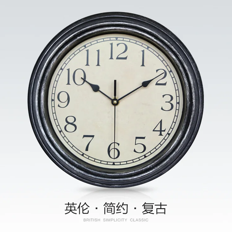 Бесплатная доставка украшение круглые часы мебель для отеля европейская