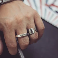 new fashion wedding jewelry 1314 stainless steel rings for men women love couple ring valentines day gift