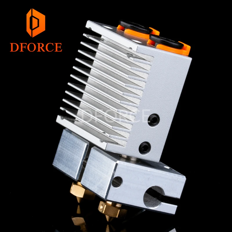 DFORCE многоэкструзионная двойная экструзия охлаждающая Chimera + для 3D принтера E3D hotend