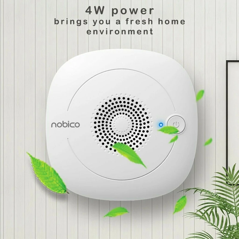 Nobico 110V Портативный Озоновый ионный генератор очиститель воздуха в дополнение к