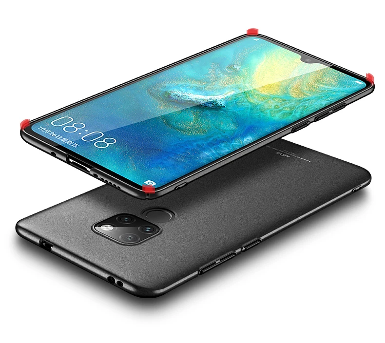 Чехлы для телефонов huawei mate 20 Pro X Msvii шикарный ультра тонкий жесткий поликарбонатный чехол-крышка для huawei mate 20 X Pro Чехол Корпус
