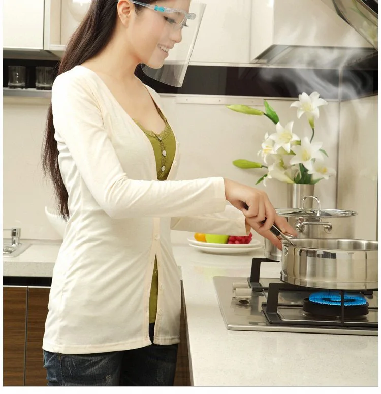 1 шт. кухонная защитная маска для готовки разбрызгивания масла разбрызгивающие