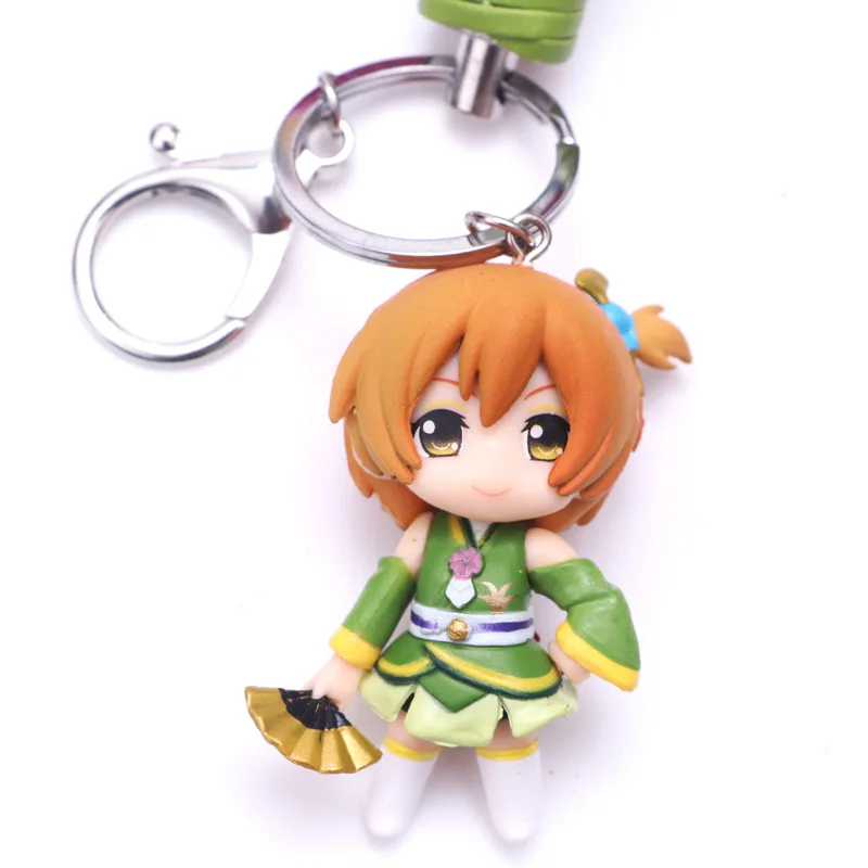 Случайные 9 шт. аниме Love Live! Koдори минами Касака Хонока ПВХ фигурка Q версия брелок