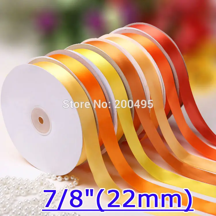 [IuBuFiGo] Бесплатная доставка 7/8 &quot(22 мм) двусторонняя атласная лента бант
