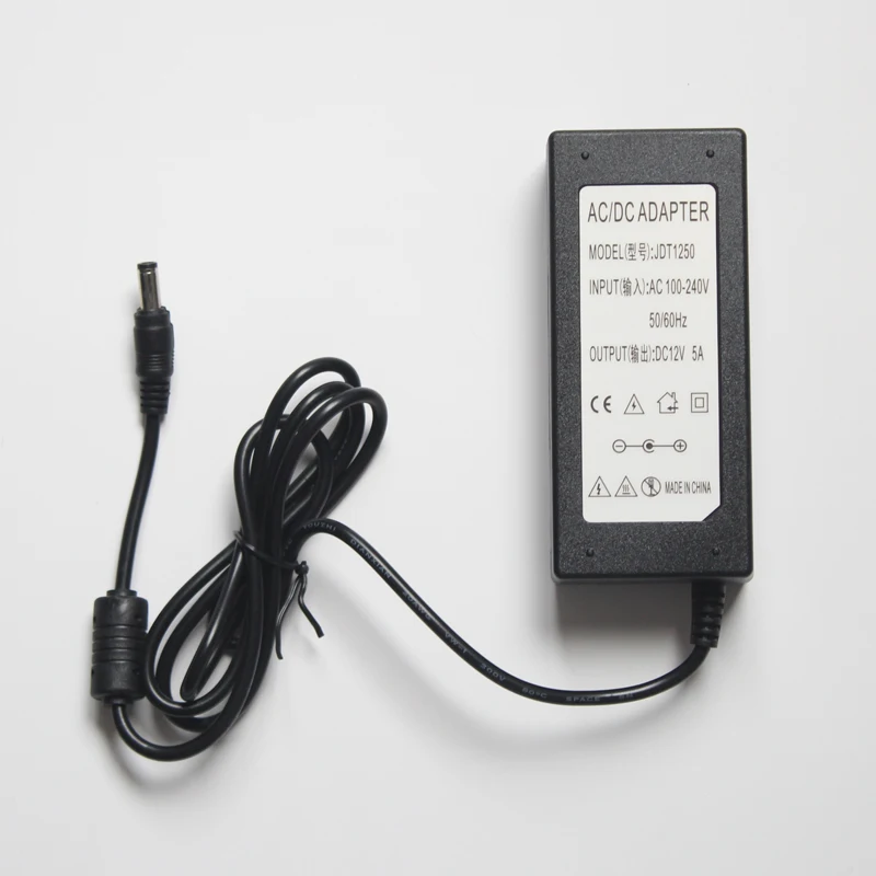 12В 10А AC-DC адаптер питания для светодиодного трансформатора 100В-240В стандартный