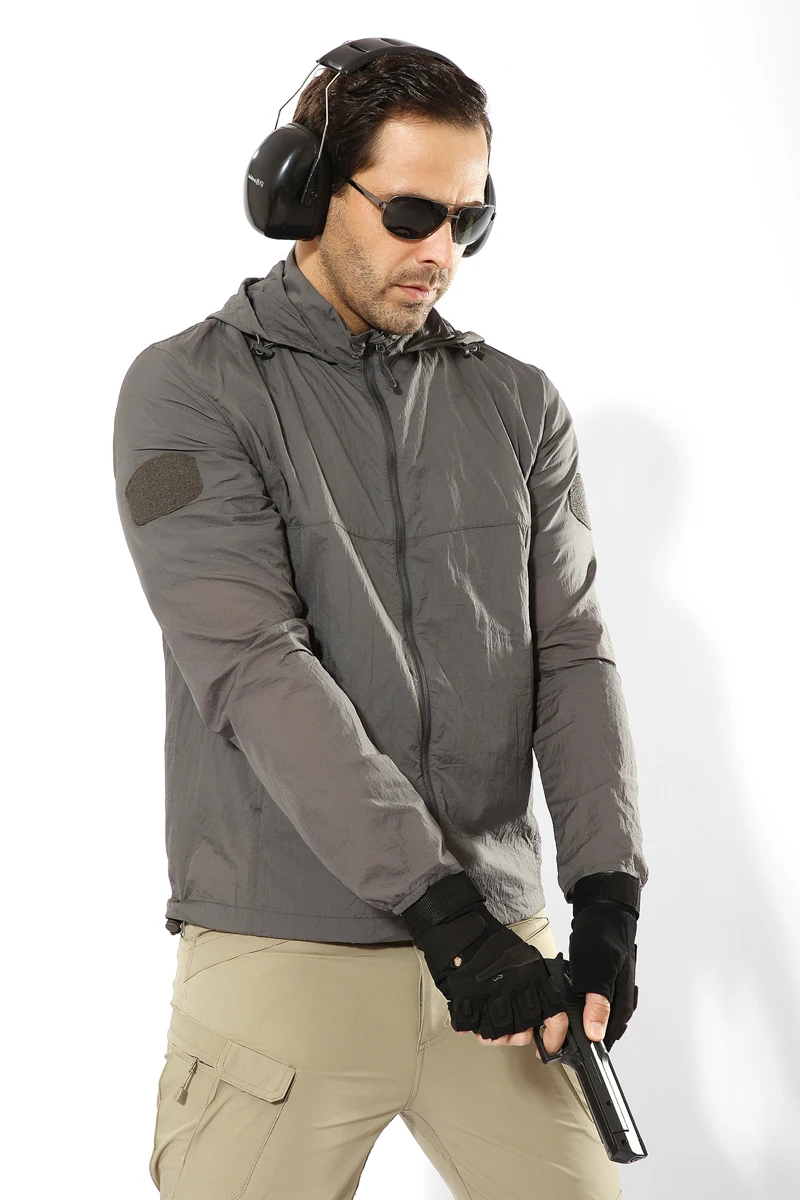 SOLDIER summer thin skin Men's Quick Dry Hiking Jacket Waterproof Sun UV Protection Coats Outdoor Sports Fishing Skin Jackets