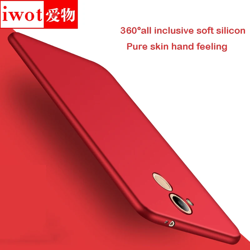Для Huawei Honor V9 играть iwot шелковистой серии мягкий силиконовый все включено корпуса