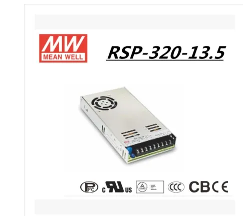

MEAN WELL PFC ultra-thin power supply RSP-320-13.5 320W 13.5V23.8A
