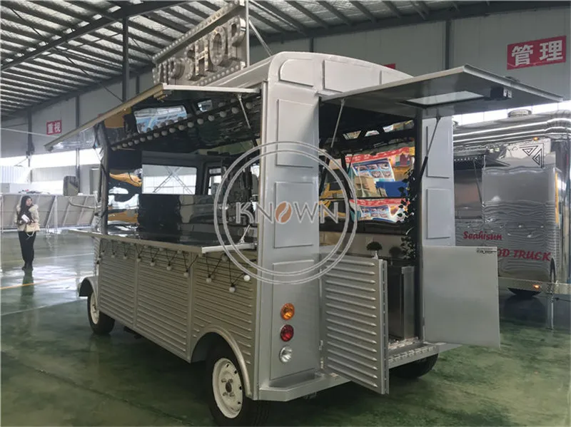 Высокоскоростная фритюрница Citroen Mobile Food Truck производство Китай 2019|Кухонные