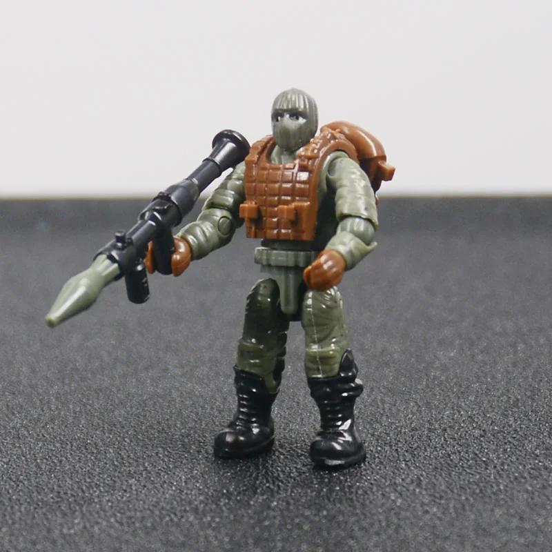 WW2 военное оружие строительные блоки кирпичная серия джунгли SWAT MOC Mode DIY игрушка