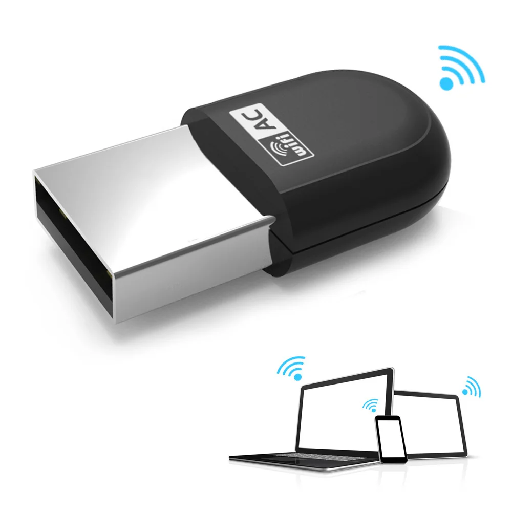 Wavlink USB2.0 AC600 USB wifi адаптер Wi-Fi адаптер Dual Band 2,4G/5G USB Беспроводной локальной сети картоприемник для ноутбук ПК настольный компьютер