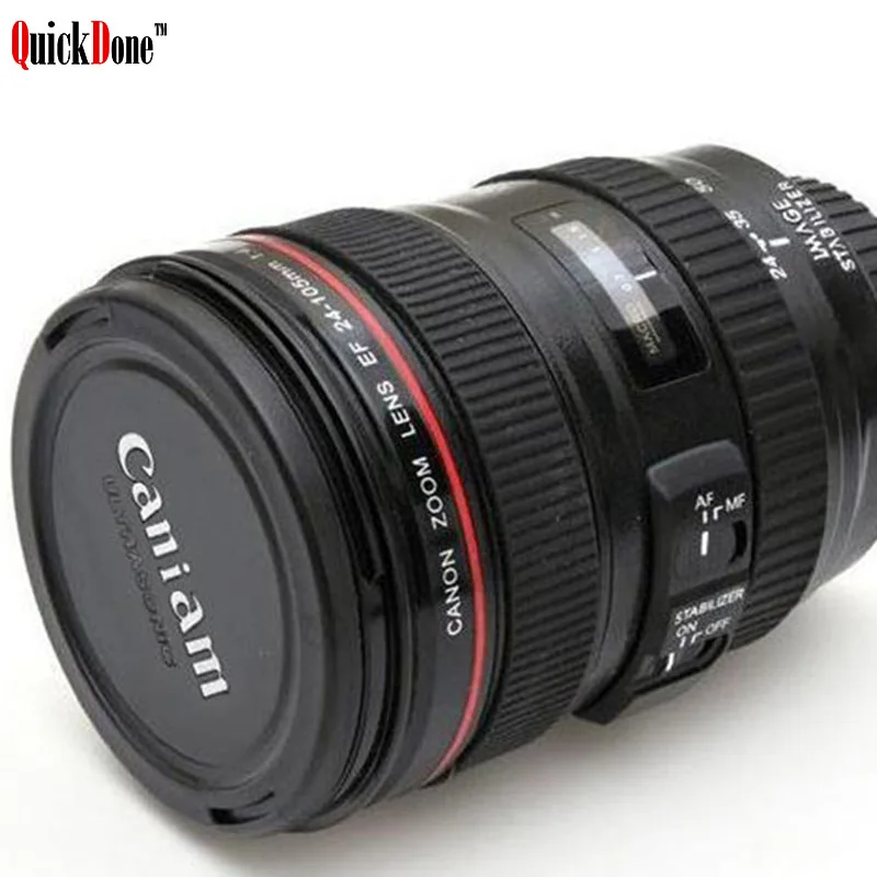 QuickDone Камера кружка Пластик объектив из ткани имитирующий воды молочный напиток