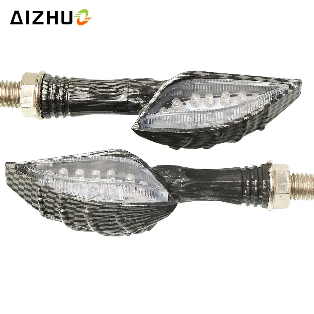 Мотоцикл поворотники свет 12 В светодиодные задние сигнальные Огни мигалка лампа