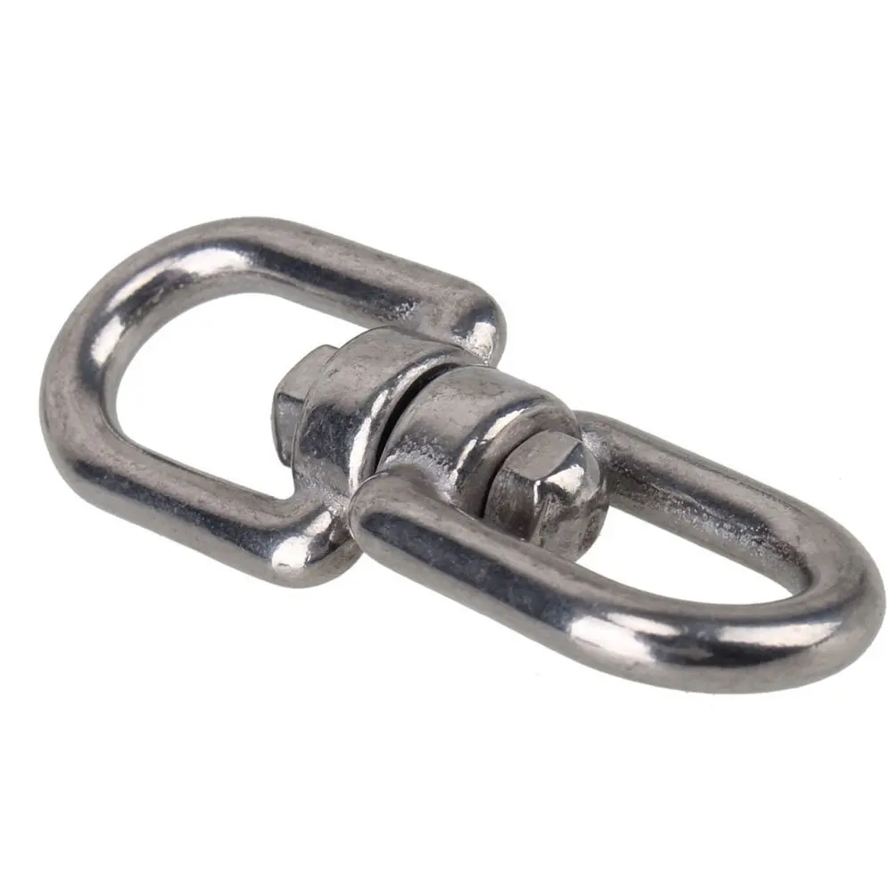 Прочный морской швартовочный Вертлюг M4 из нержавеющей стали 304 с петлей для