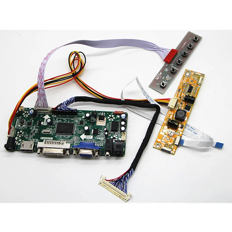 HDMI+ DVI+ VGA+ аудио набор для платы ЖК-контроллер для 2" LM230WFA SLA2 LM230WF3 SLB2 1920*1080 ЖК-плата контроллера DIY комплекты