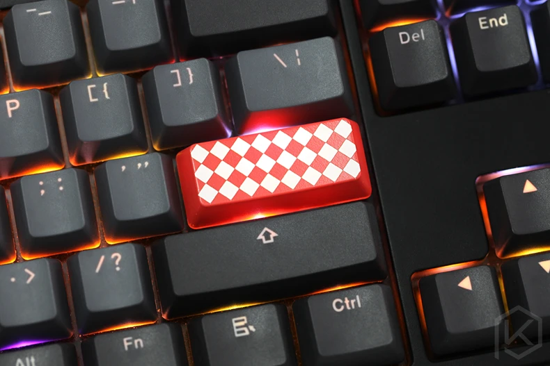 Новинка просвечивающий колпачок ABS ромбовидный черный красный цвет для
