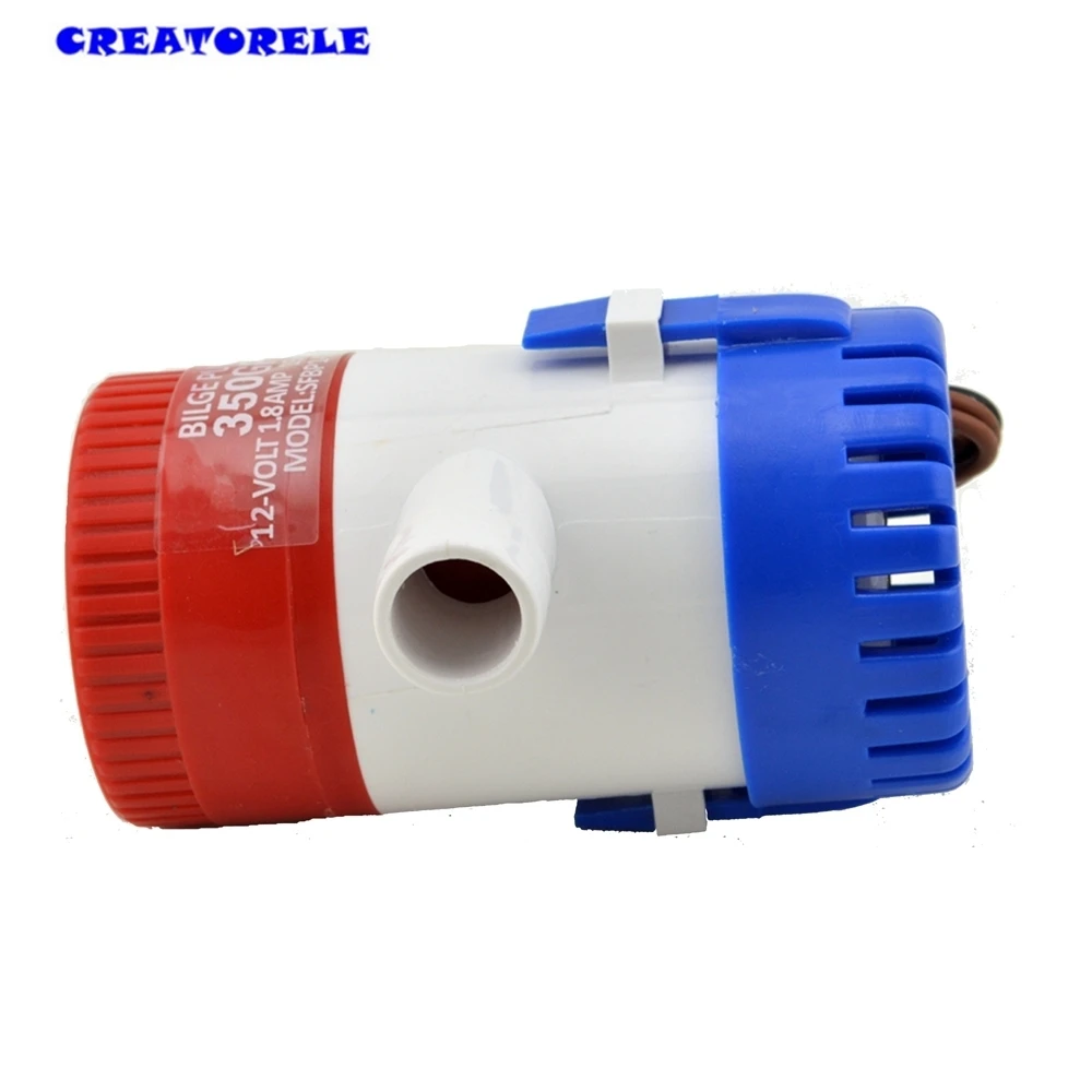 350GPH 12V Универсальный Автомобиль RV водяной Трюмный насос погружное морское