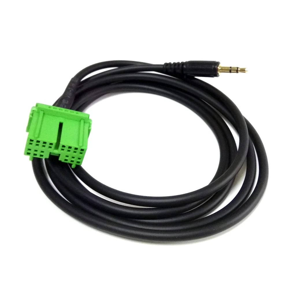 Biurlink в автомобиль зеленый 6+ 8 Pin CD чейнджер разъем Aux в кабель адаптер для Honda Acura Odyssey 2006