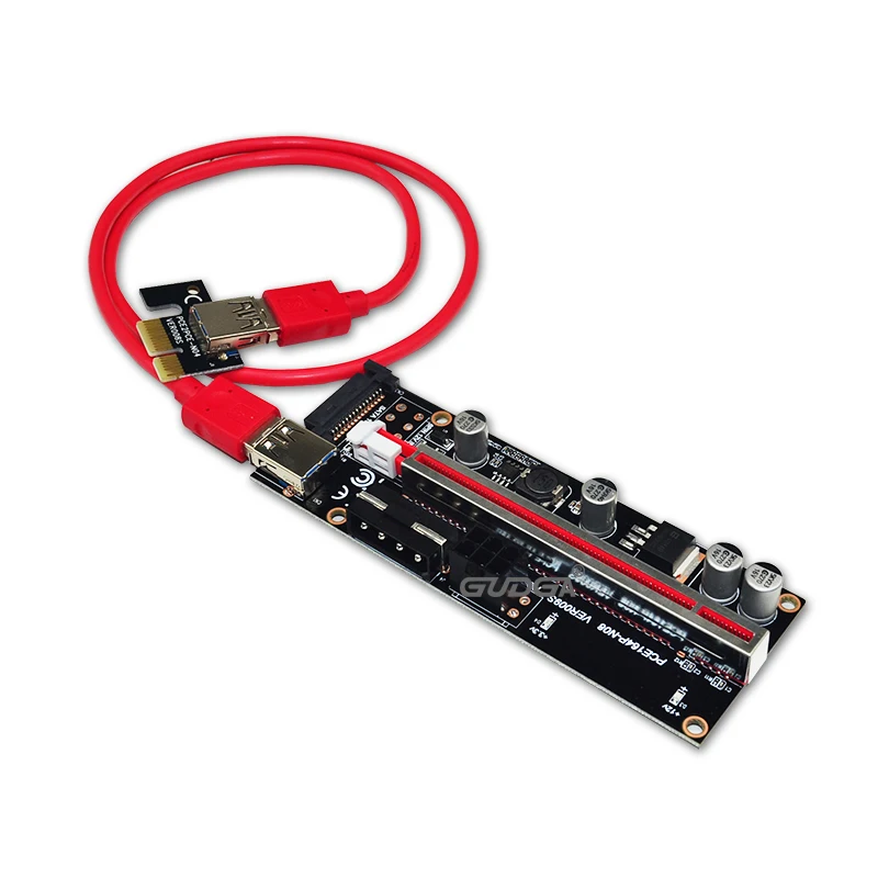 PCIE Riser 1X до 16X графический удлинитель для карточки графического процессора